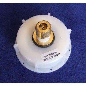 2" Cap complete with pin valve - Click Image to Close
