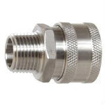 Female Quick Disconnet - 1/2" Male NPT - Click Image to Close