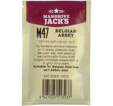 Mangrove Jacks Yeast - M47 - Belgium Abbey Yeast - 10 g