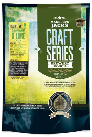 Mangrove Jacks Elderflower & Lime Cider Makes 40 Pints 2.4kg - Click Image to Close