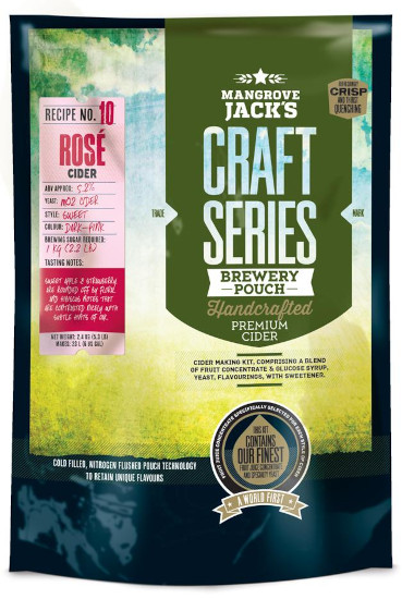 Mangrove Jacks Rose Cider Makes 40 Pints 2.4kg