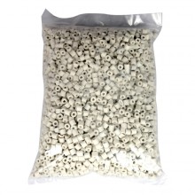 Ceramic Boil Enhancers Rashig Rings 1 Litre 8 x 8 mm