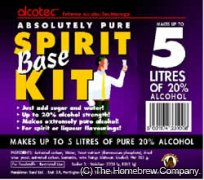 Alcotec Spirit Base Kit (5 Litres)