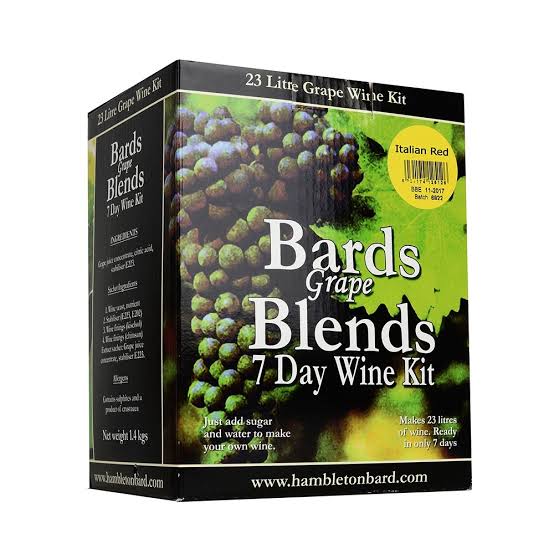 Bards Grape Blends 7 Day