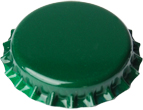 Crown Caps Green (100's)