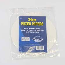 Harris 24 cm Vinbrite Filter Paper 25s