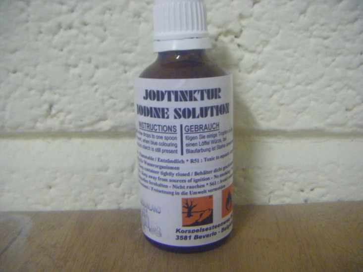 Tincture of Iodine 30 ml - Click Image to Close