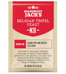 Mangrove Jacks Yeast - M31 - Belgian Triple Yeast - 10 g