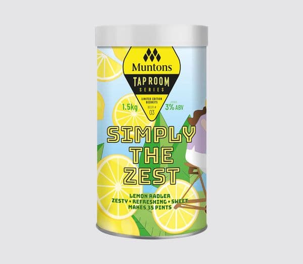 Muntons Taproom Simply The Zest (Makes 35 Pints) BB 04/24