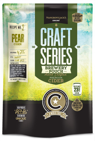 Mangrove Jacks Pear Cider (Makes 40 Pints) 2.4kg - Click Image to Close