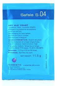 Fermentis Safale S-04 Dried Ale Yeast (11.5g)