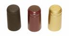 Shrink Capsules Green with Gold Band (30 Pack)