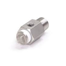 Stainless Steel Sight Gauge Adapter with Plug