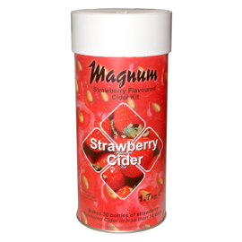 Magnum Strawberry Cider 1.7kg - Click Image to Close