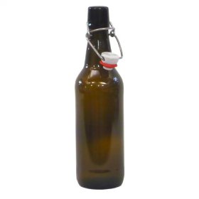 Amber Swing Top Bottles Brown Glass 500ml (Single) Includes Swing Top