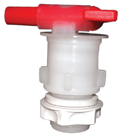 Tap PVC and Backnut Red