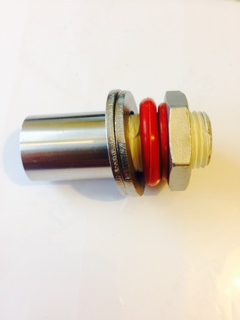 Stainless Steel Kettle Weldless Bulkhead -1/2" NPT