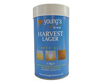 Youngs Harvest Lager - Click Image to Close